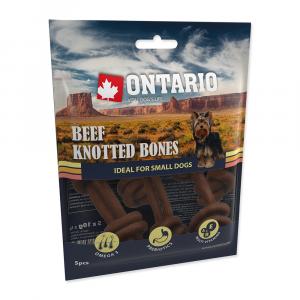 Snack ONTARIO Dog Rawhide Bone 7,5 cm (5ks)