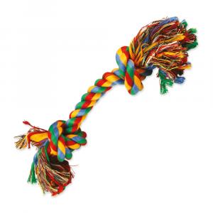 Uzel DOG FANTASY bavlněný barevný 2 knoty 30 cm