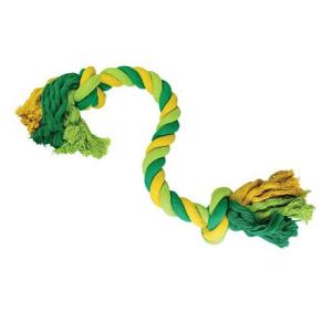 Uzel HipHop bavlněný 2 knoty limetková, zelená 100cm