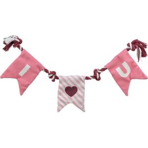 Valentine’s rope - valentýnská hračka pro psy - lano s uzly, bavlna, 50 cm