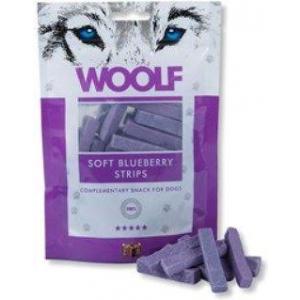 WOOLF pochoutka soft Blueberry strips 100g